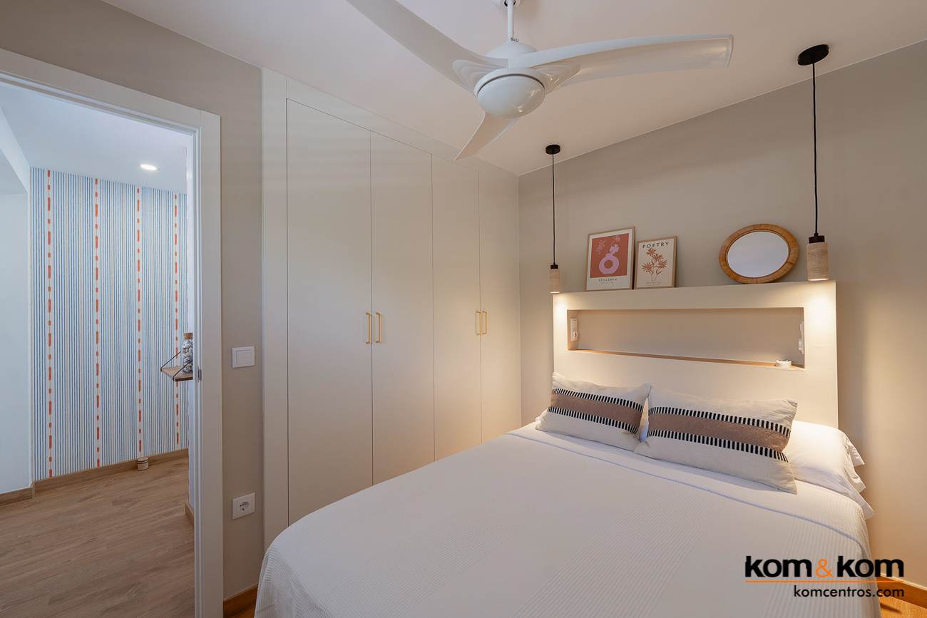 Proyecto de amueblamiento de apartamento vacacional en Benidorm